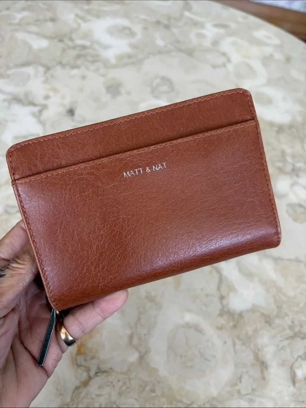 Matt & Nat Webber Small Vegan Leather Zip Around Wallet